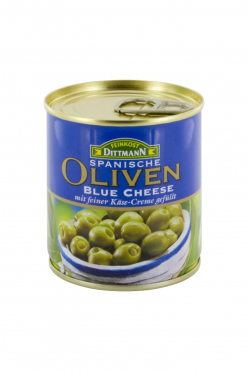 Španělské olivy se sýrem s modrou plísní